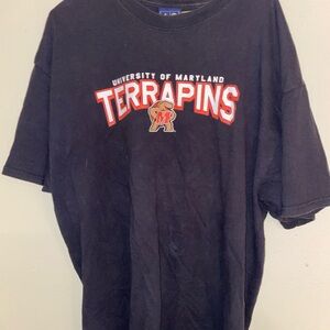 University of Maryland Terrapins Black T-Shirt